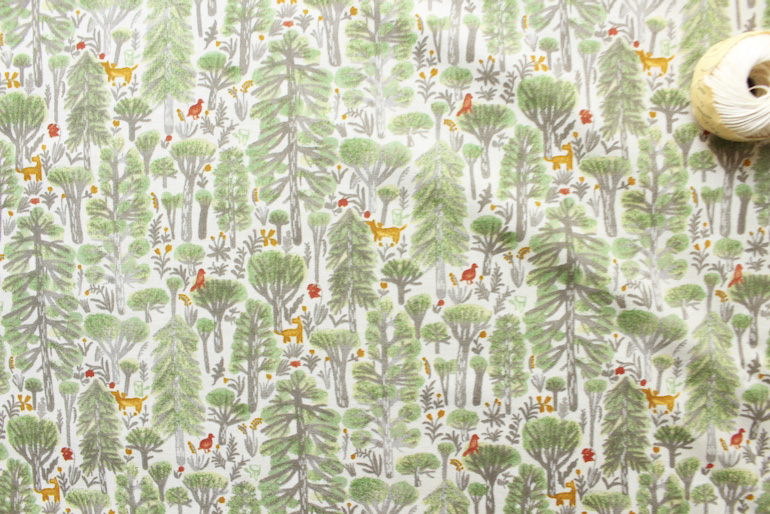 Jcパステルの森<br>　ベージュ×緑